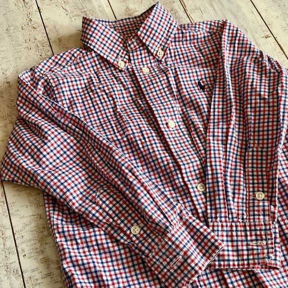 BUNDLE long sleeve button down 3T - Picture 3 of 8